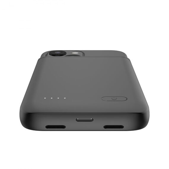 Tech-Protect PowerCase for iPhone 12 mini / 13 mini with 4700mAh powerbank - black - Powerbanks - Smartphone Chargers - Techbox