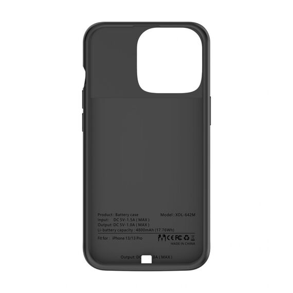 Tech-Protect PowerCase for iPhone 13 / 13 Pro with 4800mAh Powerbank - Black | Techbox