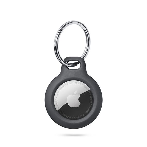 Tech-Protect Rough case for Apple AirTag with ring - black - Smartphone Accessories - Cables & Accessories - Techbox