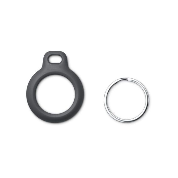 Tech-Protect Rough case for Apple AirTag with ring - black - Smartphone Accessories - Cables & Accessories - Techbox