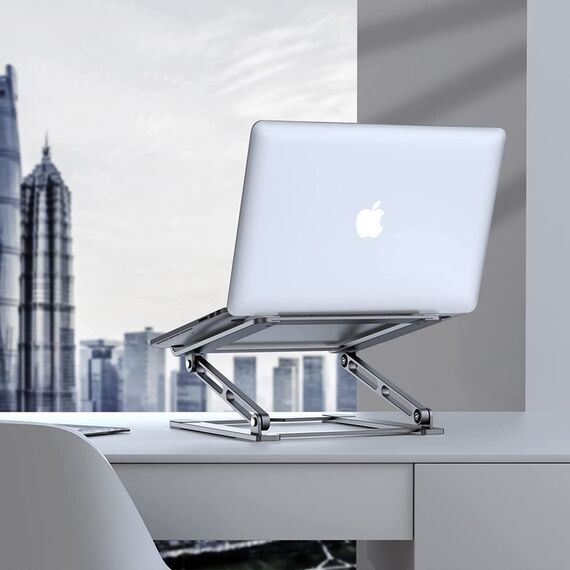 Tech-Protect ULS400 universal foldable stand for laptops up to 17" - gray | Techbox