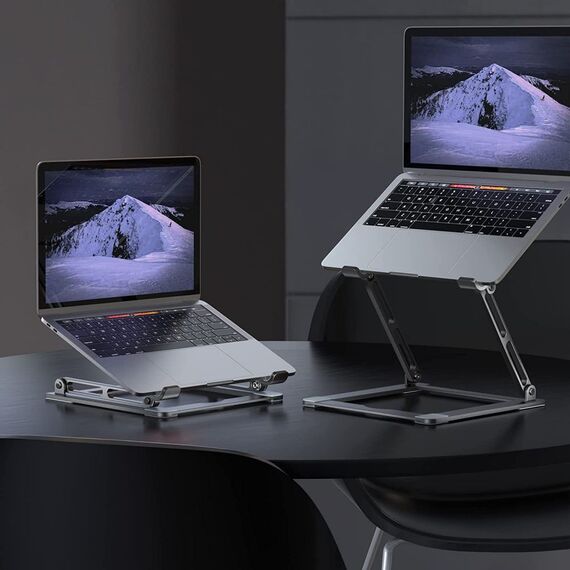 Tech-Protect ULS400 universal foldable stand for laptops up to 17" - silver | Techbox