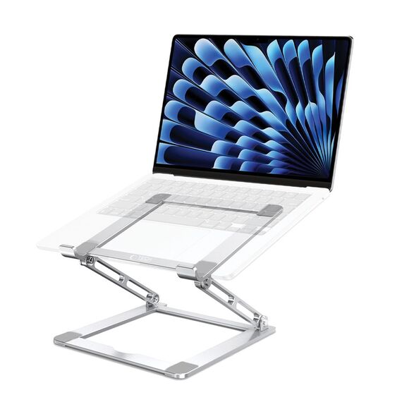 Tech-Protect ULS400 universal foldable stand for laptops up to 17" - silver | Techbox