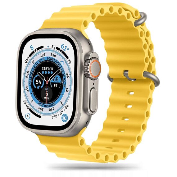 Tech-Protect IconBand Pro Strap for Apple Watch 4 / 5 / 6 / 7 / 8 / 9 / SE / Ultra 1 / 2 (42/44/45/49 mm) - Yellow | Techbox