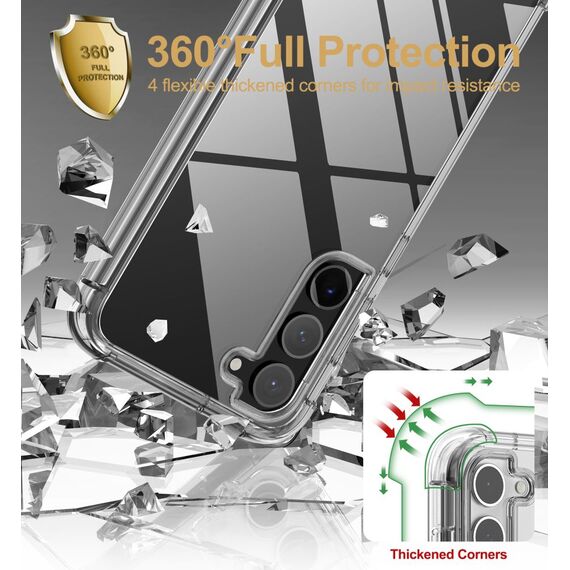 Tech-Protect Kevlar Case for Samsung Galaxy S23+ - Transparent - Uncategorized Cases (2) - Cases - Techbox
