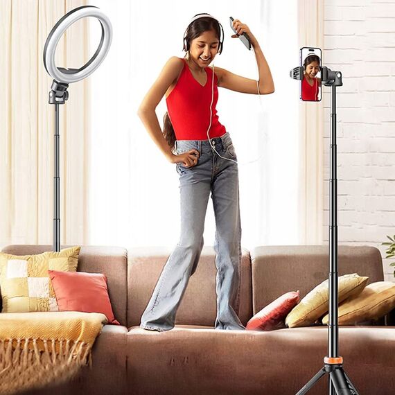Tech-Protect L03S Bluetooth selfie stick with remote control, tripod up to 148cm and head 180 - black - Cameras Accessories - Action Cameras - Techbox