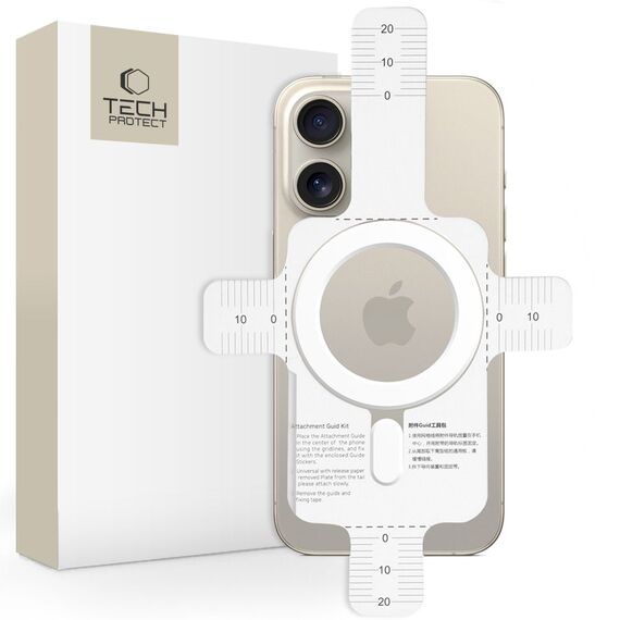 Tech-Protect MagMat MagSafe Magnetic Ring Universal - White - Smartphone Accessories - Cables & Accessories - Techbox