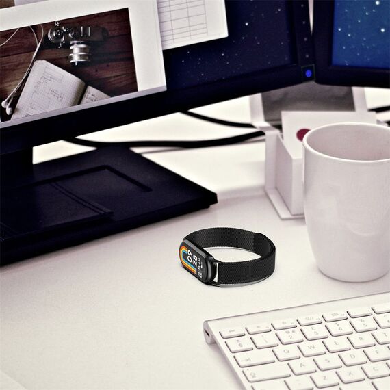 Tech-Protect MilaneseBand Strap for Xiaomi Smart Band 8 / 8 NFC - Silver | Techbox