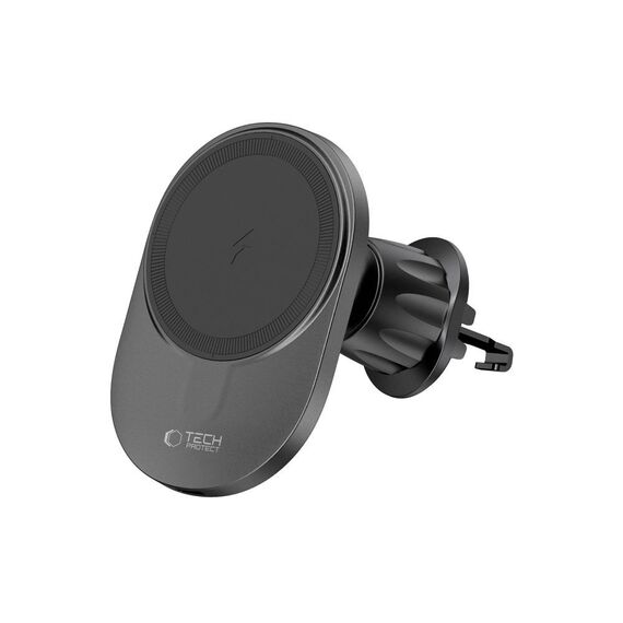 Tech-Protect MM15W-V1 Car Phone Holder with MagSafe 15W Inductive Charger for Air Vent - Black | Techbox