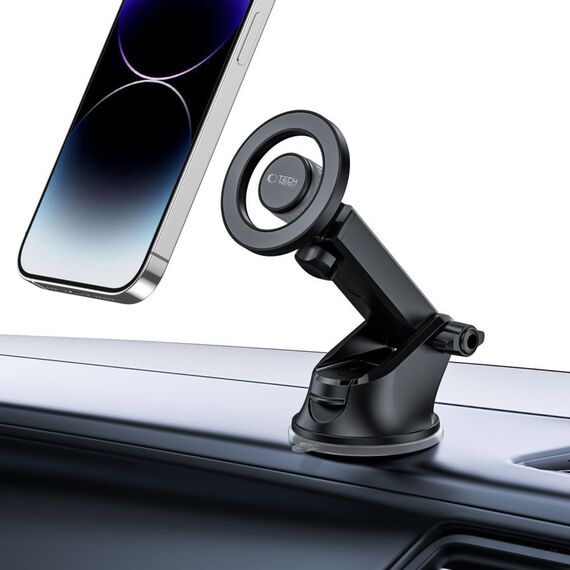 Tech-Protect N51 MagSafe Car Phone Holder for Cockpit/Air Vent - Black - Smartphone Holders - Smartphones - Techbox