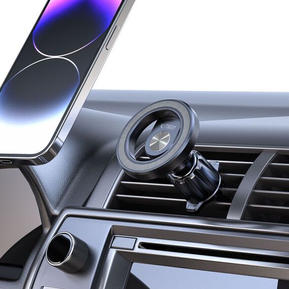 Tech-Protect N53 Car Phone Holder with MagSafe for Air Vent - Black - Smartphone Holders - Smartphones - Techbox