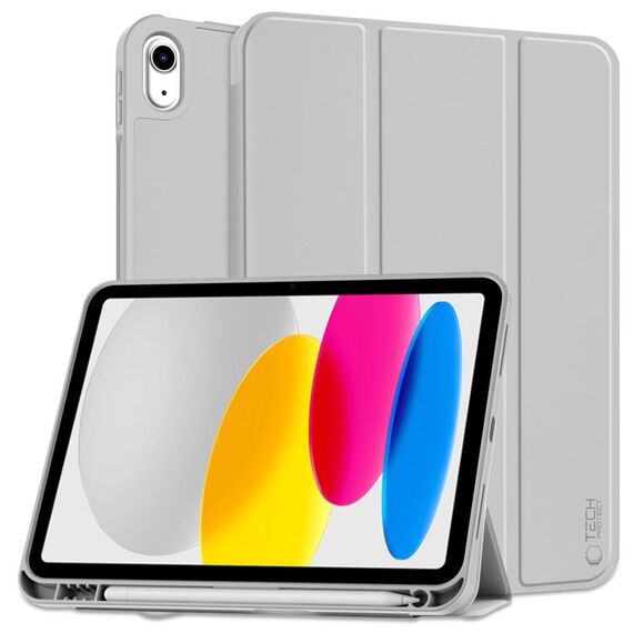 Tech-Protect SC Pen Case for iPad 10.9" 2022 - Gray - Tablet Accessories - Tablet PC & Accessories - Techbox