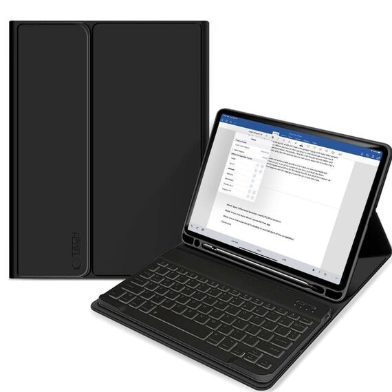 Tech-Protect SC Pen + Keyboard Case with Keyboard for iPad 10.9" 2022 - Black - Tablet Accessories - Tablet PC & Accessories - Techbox
