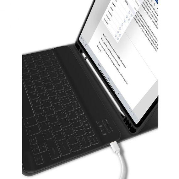 Tech-Protect SC Pen + Keyboard Case with Keyboard for iPad 10.9" 2022 - Black - Tablet Accessories - Tablet PC & Accessories - Techbox