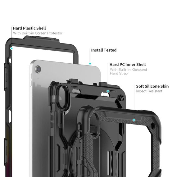 Tech-Protect Solid360 Case for iPad 10.9" 2022 - Black | Techbox