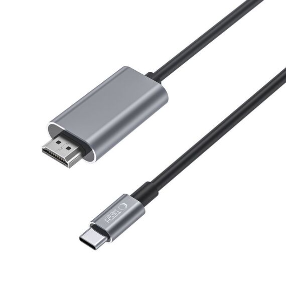 Tech-Protect UltraBoost USB-C / HDMI 4K 60Hz Cable 2m - Black - Cables & Adapters - Cables & Accessories - Techbox