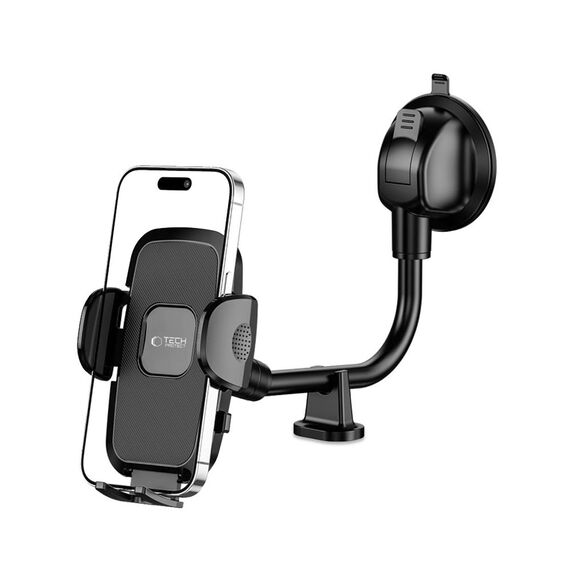 Tech-Protect V3 Long Arm Car Phone Holder for Windshield/Cockpit - Black | Techbox