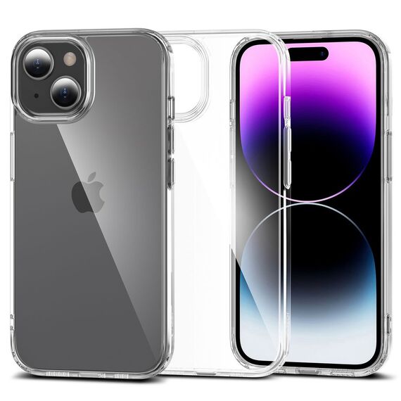 Tech-Protect FlexAir Hybrid iPhone 15 Case - Clear - Uncategorized Cases (2) - Cases - Techbox