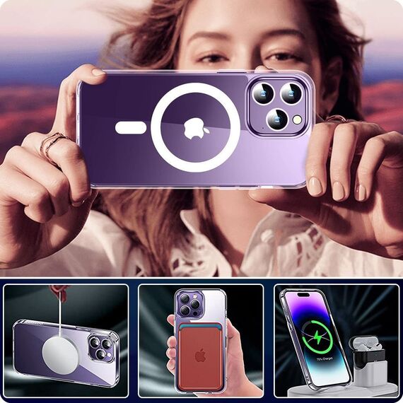 Tech-Protect FlexAir Hybrid MagSafe Case for Samsung Galaxy S24 - Clear - Uncategorized Cases (2) - Cases - Techbox