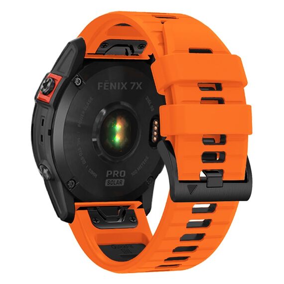 Tech-Protect IconBand Pro Strap for Garmin Fenix 3 / 5X / 3HR / 5X Plus / 6X / 6X Pro / 7X - Orange-Black | Techbox