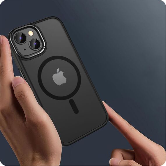 Tech-Protect MagMat 2 MagSafe iPhone 15 Case - Matte Black | Techbox