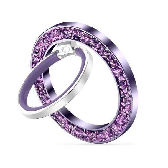 Tech-Protect MMR200 magnetic holder / ring with MagSafe - purple with crystals - Smartphone Accessories - Cables & Accessories - Techbox
