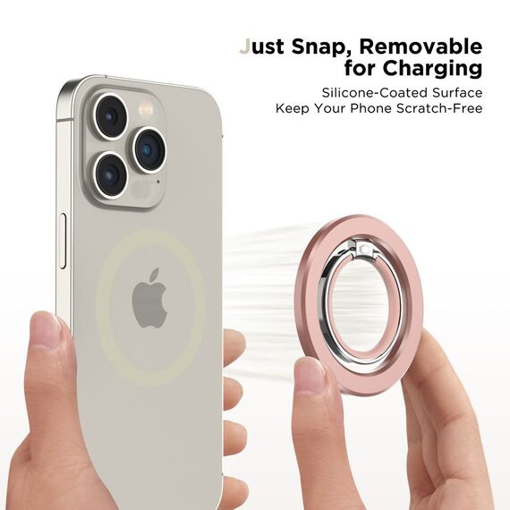 Tech-Protect MMR300 magnetic holder/ring with MagSafe - pink | Techbox