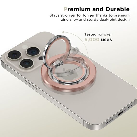 Tech-Protect MMR300 magnetic holder/ring with MagSafe - pink | Techbox