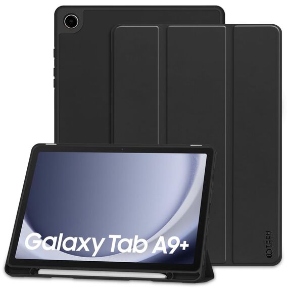 Tech-Protect SC Pen Case for Samsung Galaxy Tab A9+ 11" X210 / X215 / X216 - Black - Tablet Accessories - Tablet PC & Accessories - Techbox