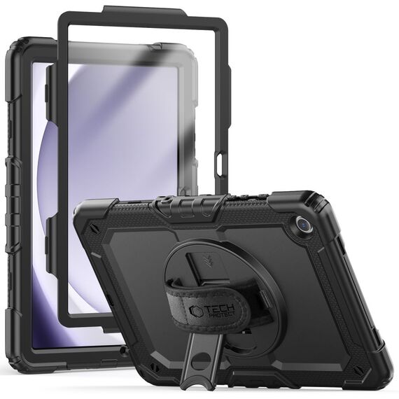 Tech-Protect Solid360 Case for Samsung Galaxy Tab A9+ 11.0 X210 / X215 / X216 - Black - Tablet Accessories - Tablet PC & Accessories - Techbox