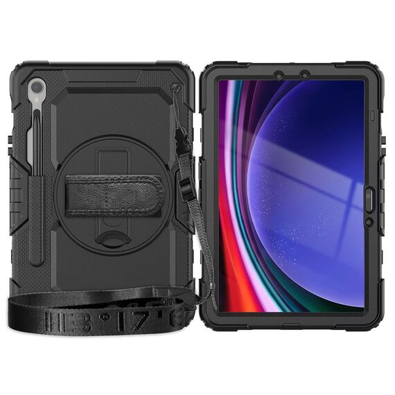 Tech-Protect Solid360 Case for Samsung Galaxy Tab S9 FE 10.9" X510 / X516B - Black - Tablet Accessories - Tablet PC & Accessories - Techbox