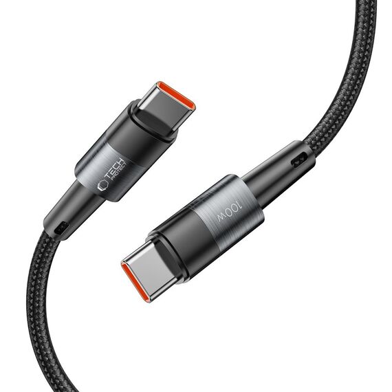Tech-Protect UltraBoost USB-C / USB-C PD Cable 100W 5A 3m - Gray - Cables & Adapters - Cables & Accessories - Techbox