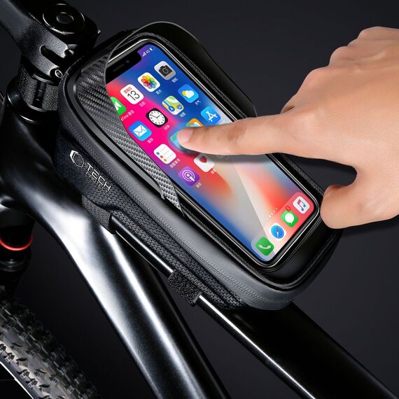 Tech-Protect V2 Bike Bag with Phone Space 1l - Black | Techbox