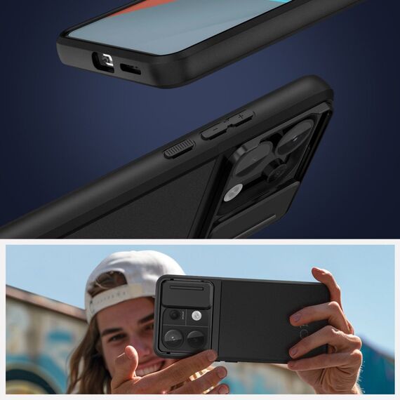 Tech-Protect Velar Cam+ Case for Xiaomi Redmi Note 13 Pro 5G / Poco X6 5G - Black | Techbox
