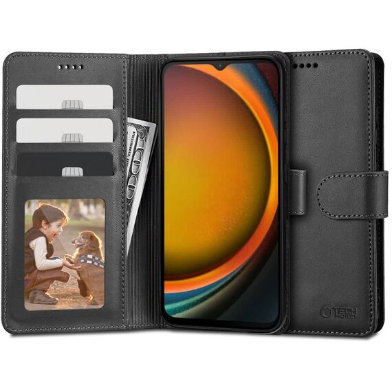 Tech-Protect Wallet Case for Samsung Galaxy XCover 7 - Black | Techbox