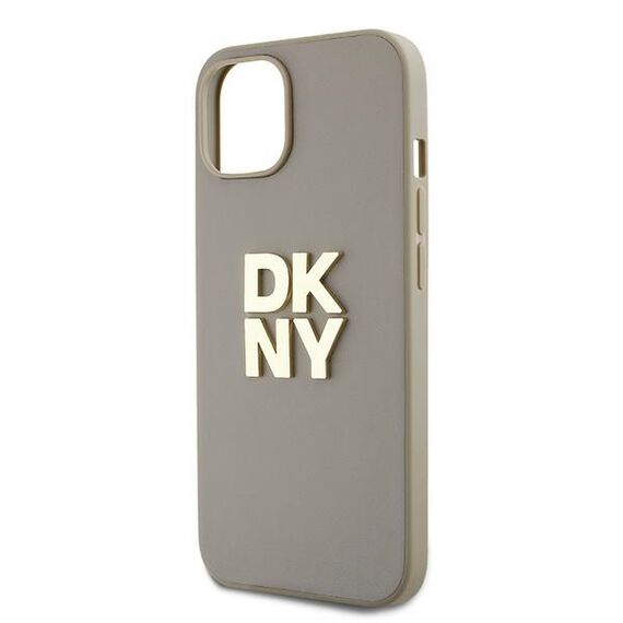DKNY Wrist Strap Stock Logo case for iPhone 15 / 14 / 13 - beige - Uncategorized Cases (2) - Cases - Techbox