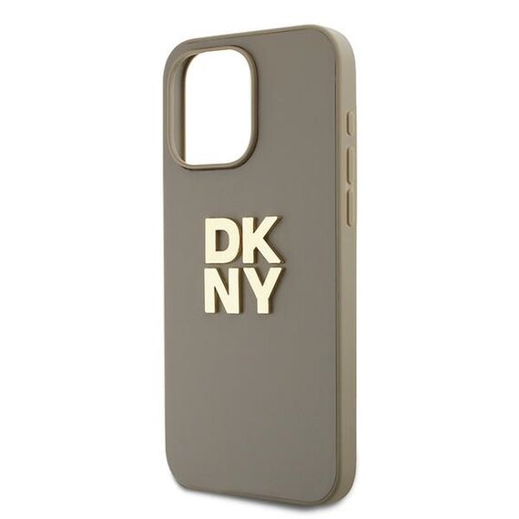 DKNY Wrist Strap Stock Logo case for iPhone 15 Pro Max - beige - Uncategorized Cases (2) - Cases - Techbox