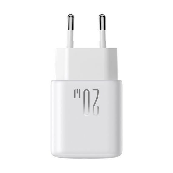 Joyroom JR-TCF12 mains charger 2x USB-C 20W PD / QC 3.0 - white - Travel Chargers - Smartphone Chargers - Techbox