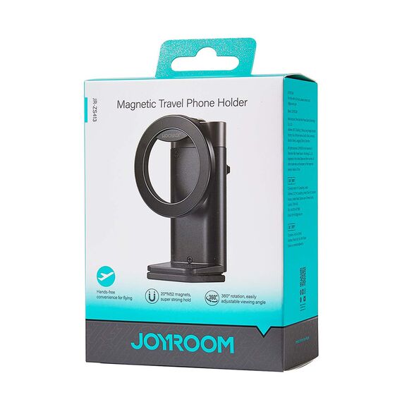 Joyroom JR-ZS413 magnetic travel stand for 4.7-7.0" phone - black - Smartphone Holders - Smartphones - Techbox