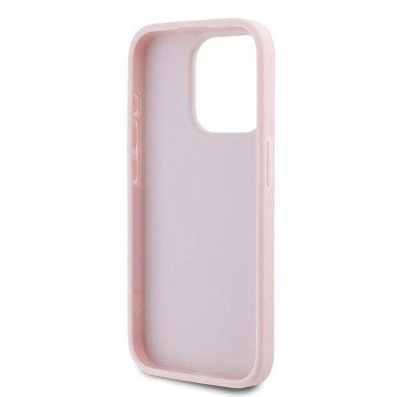 Karl Lagerfeld Diagonal Quilted Script case for iPhone 15 Pro - pink | Techbox