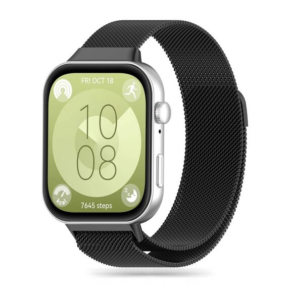 Tech-Protect MilaneseBand for Huawei Watch Fit 3 - Black | Techbox