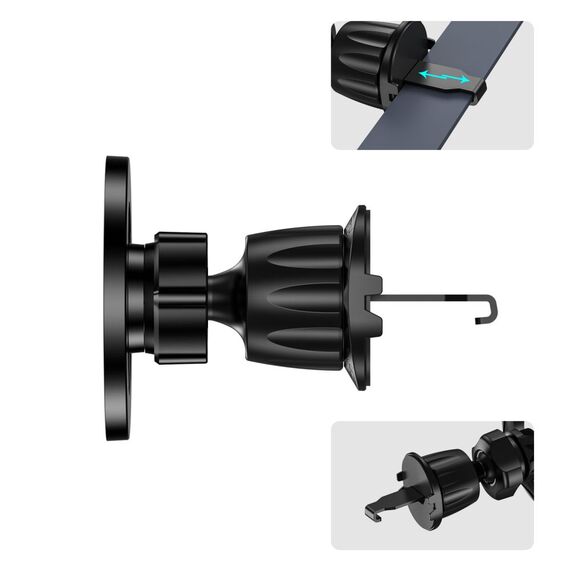 Tech-Protect N56 magnetic car phone holder with MagSafe for air vent - black - Smartphone Holders - Smartphones - Techbox