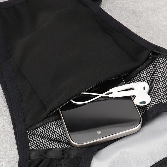Wozinsky WKDB1 Reflective Running Vest - Black | Techbox