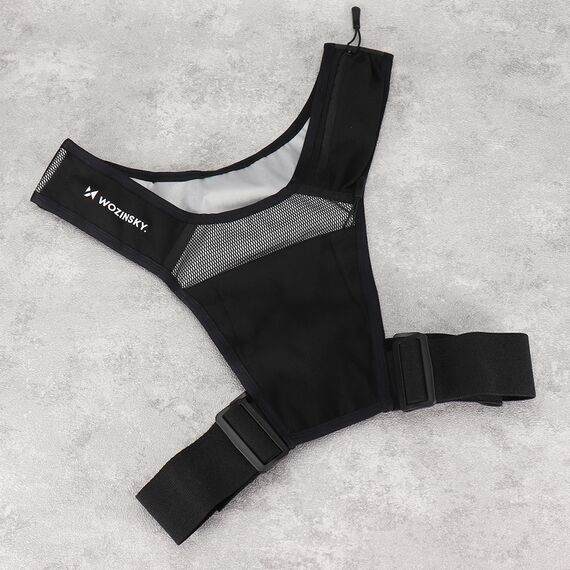 Wozinsky WKDB1 Reflective Running Vest - Black | Techbox