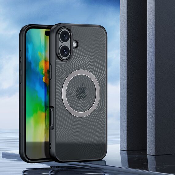Dux Ducis Aimo Mag Case with MagSafe for iPhone 16 Plus - Black | Techbox