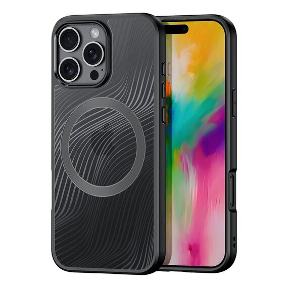 Dux Ducis Aimo Mag case with MagSafe for iPhone 16 Pro Max - black - Apple Cases - Cases - Techbox