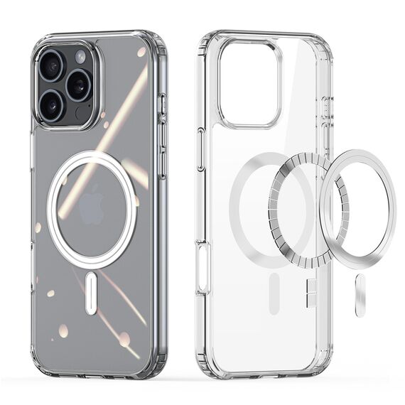 Dux Ducis Clin Mag case with MagSafe for iPhone 16 Pro Max - transparent - Apple Cases - Cases - Techbox