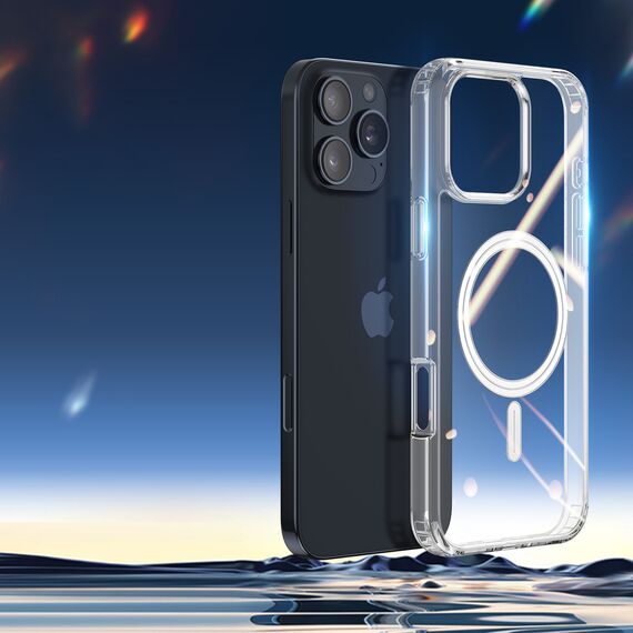 Dux Ducis Clin Mag case with MagSafe for iPhone 16 Pro Max - transparent - Apple Cases - Cases - Techbox