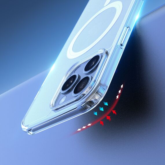 Dux Ducis Clin Mag case with MagSafe for iPhone 16 Pro Max - transparent - Apple Cases - Cases - Techbox