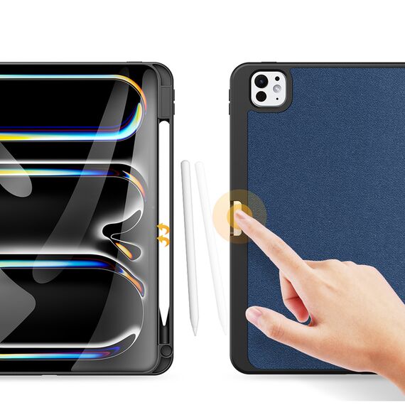 Dux Ducis Domo case with flap and smart sleep for Xiaomi Pad 6 / 6 Pro - blue | Techbox